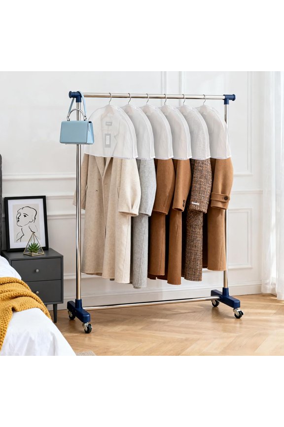 -20 Pack Shoulder Covers Clothes Suit Protectors Breathable Garment Dust Covers for Suit, Coats, Jackets, Dress Closet Storage