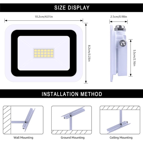 PYYNA-20W IP68 Waterproof Outdoor Ultra-Thin with Plug in Cord for Garden Wall LED luminaires