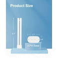 thumbnail image 1 of PYYNA-2G11 18W Bug Zapper Replacement Bulb, H-Shaped 18W Light Bulb for Indoor Outdoor Mosquito Zapper, Dimensions: 8.9 x 1.70 x 0.9 in, 1 of 4