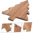 thumbnail image 1 of PYYNA-2Pcs Christmas Tree Cutting Boards 15 Inch Wood Charcuterie Boards Christmas Chopping Serving Platters Food Prep Sushi Tray for Serving Decorative Xmas Design for Home Parties Restaurants, 1 of 3
