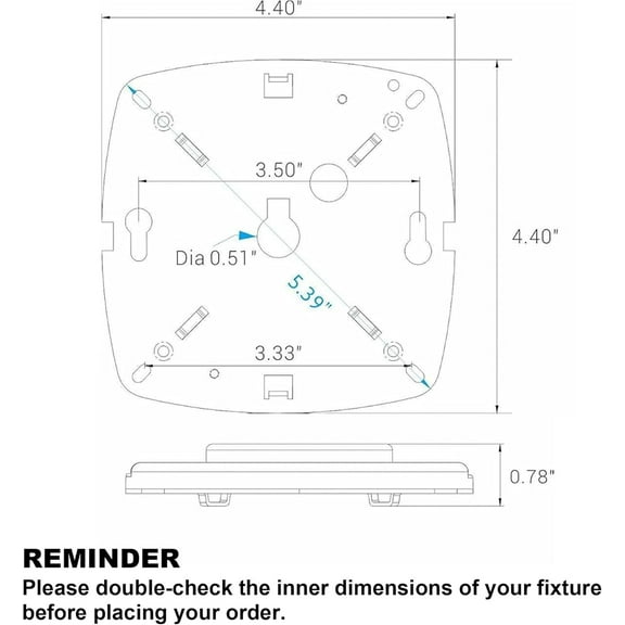 PYYNA-4" Round Dimmable LED Light Engine, CCT Selectable 2700K5000K, 17W 120V, 80CRI, TRIAC Dimming, 4" PCB (5.39" Overall), Retrofit Kit for Ceiling Light Fixtures