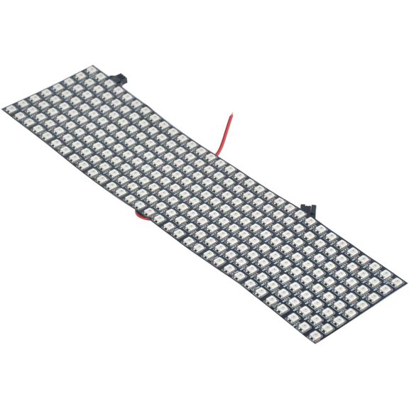 PYYNA-8x32 LED Matrix 256 Pixels WS2812B Digital Flexible LED Panel Individually Addressable Full Dream Color DC5V