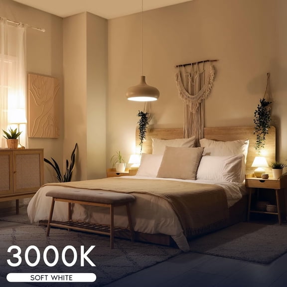 PYYNA-A15 Edison LED Bulb, 60W Equivalent, 8.5W, Dimmable, 3000K Soft White, Enclosed Fixture Rated, 750 Lumens, CRI 90, E26 Base, Clear Glass, Wet Rated, Title 20 Compliant, UL Listed (4 Pack)