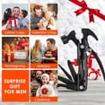 thumbnail image 1 of PYYNA-Birthday Gifts for Men,12-in-1 Hammer Multitool,Christmas Stocking Stuffers for Him Adults Dad Husband Boyfriend, Camping Essentials Mens Gift for Him, Fathers Day Gift Idea,Mini Multi Tool, 1 of 4