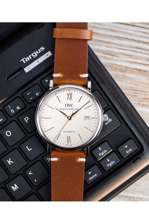 -Christmas Gift Quick Release Leather Watch Band 18mm 20mm 22mm Genuine Watch Strap for Men and Women, White Elephant Gifts, Stocking Stuffers For Men