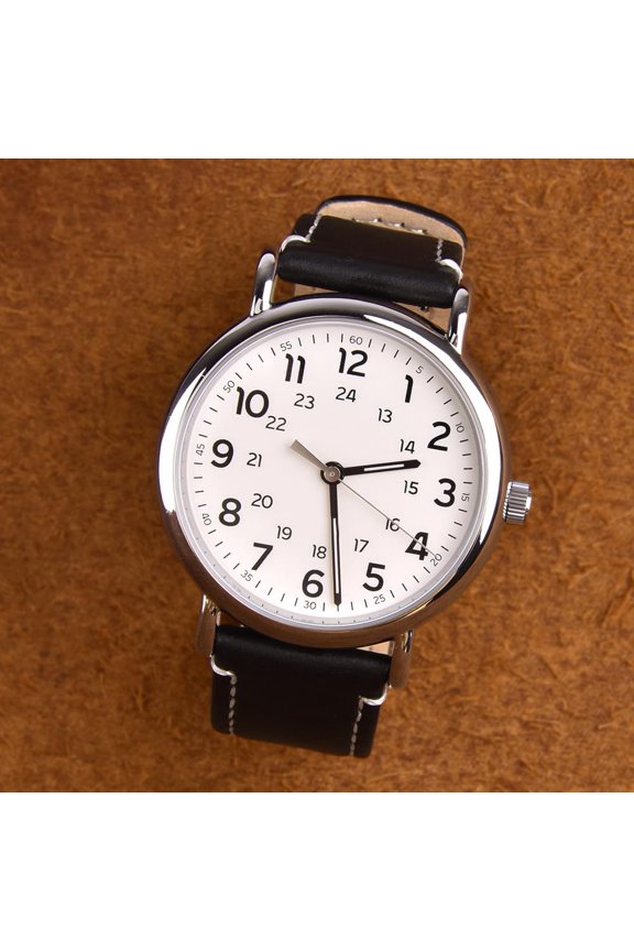 -Christmas Gift Quick Release Leather Watch Band Leather Watch Strap 18mm 19mm 20mm 21mm 22mm 23mm or 24mm for Men and Women, White Elephant Gifts, Stocking Stuffers For Men