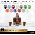 thumbnail image 1 of PYYNA-Disposable Cups, Brown 18-Ounce Plastic Party Cups, Strong and Sturdy for Wedding, Christmas, Halloween, 50 Pack, 1 of 4