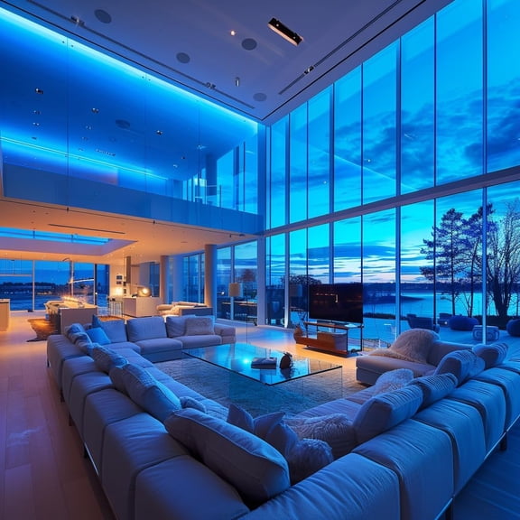 PYYNA-LED Strip Lights 24V COB LED ICE Blue Super Bright LED16.4ft Dotless High Density 14W/m, 8mm Width Cuttable Flexible for Home DIY led ICE Blue Commercial decoration projects (No Power Supply)