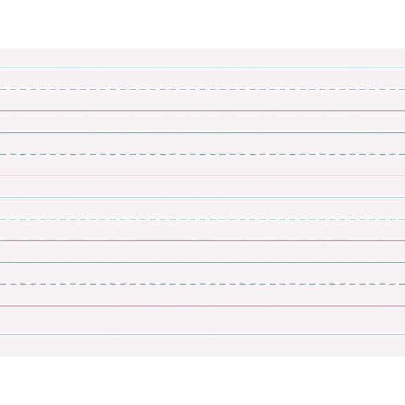 PYYNA-Multi-Program Handwriting Paper, 10 1/2"X8", Zaner-Bloser (Grade K), 500 Sheets