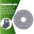 thumbnail image 1 of PYYNA-Replacement Mop Pads for iRobot Roomba Plus 405 & 505 Combo Robots,for Dreame X40 Ultra Complete/L10s Pro Ultra Heat/X40 Master/L40 Ultra/L10s Ultra Gen 2 Robot Vacuum, 1 of 4