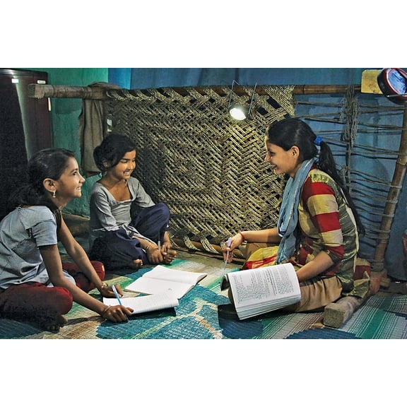 PYYNA-S3 Solar Powered LED Solar Lantern; Emergency Light with Adjustable Stand, Portable Rechargeable Lamp for Power Outages, Camping & Outdoor Use