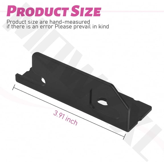PYYNA-Side Shelf Bracket kit for Blackstone Griddle Parts, A Pair LH. and RH. Brackets fits for Blackstone Replacement Parts Griddle Accessories
