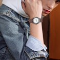 thumbnail image 1 of PYYNA-Sports Silicone Watches for Men: Simple Round Dial Analog Quartz Wrist Watch Arabic Numeral Easy Read Watch Soft Strap Luminous Casual Wristwatch Gifts, 1 of 2