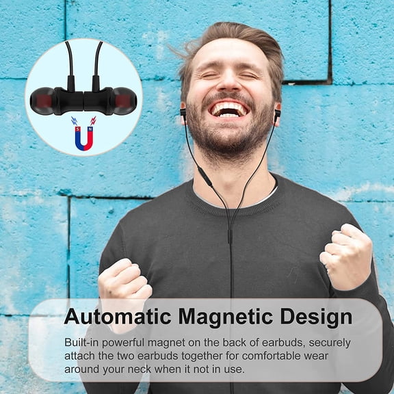 PYYNA-Type C Headphones for iPhone 17 Pro Max 16 Plus 15 Magnetic Wired Earbuds with USB C Plug for Samsung Galaxy S26 S25 S24 S23 S22 Ultra A36 HiFi Stereo Corded Earphones with Mic Remote Control