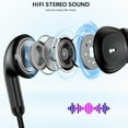 thumbnail image 1 of PYYNA-USB C Headphones for Samsung Galaxy S26 S25 Ultra S24 S23 Fe S22+, Type C Earphones with Microphone HiFi Stereo Magnetic Case in Ear Wired Earbuds for iPhone 17 Air 16 15 Pro Max Plus/Pixel 10, 1 of 4