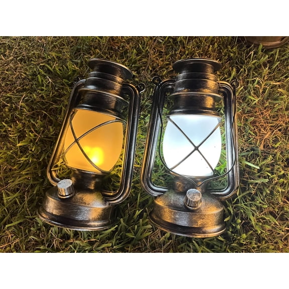 PYYNA-Vivid Flame LED Lantern - Outdoor & Garden Decoration, Vintage LED Flame Effect (1)