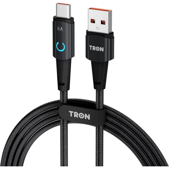 PYYNA-Wireless Qi-Certified Fast Charging Stand, 15W Induction Charger with LED Light, 6FT Cable Compatible with Samsung Galaxy S24/S23/S22/S21/S20, Note 20/10, iPhone 17/16/15/14/13/12 (TR66)