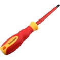thumbnail image 1 of PZ2 x 100mm VDE Insulated Soft Grip Electrical Electricians Screwdriver Pozi, 1 of 3