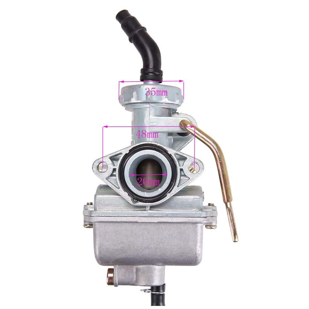 PZ20 Carburetor Carb Assy Fits For 49cc-125cc SSR SDG SUNL Honda Pro Dirt Bike E - Foto 8