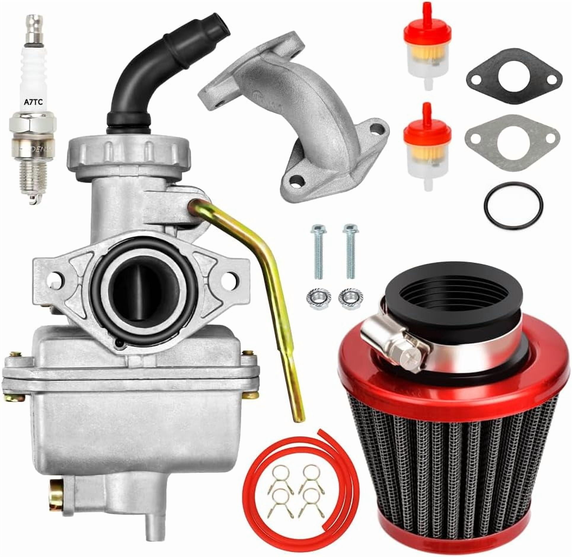 PZ20 Carburetor Kit for Tao tao Coolster 125cc 110cc 90cc 70cc 50cc ...