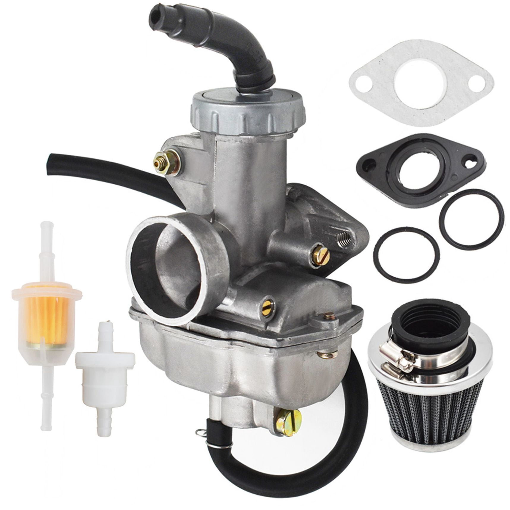 Filter Nst PZ20 Carburetor with Air Fuel Filter Replacement for Kazuma Baja 50CC ...