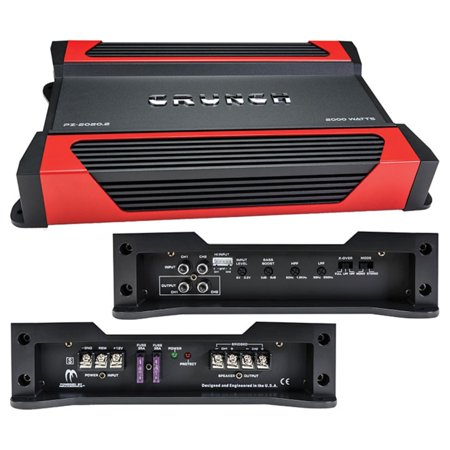 PZ20202 Powerzone 2 X 500 @ 4 Ohms 2 X 1000 @ 2 Ohms 1 X 2000 Watts @ 4 Ohms Bridged