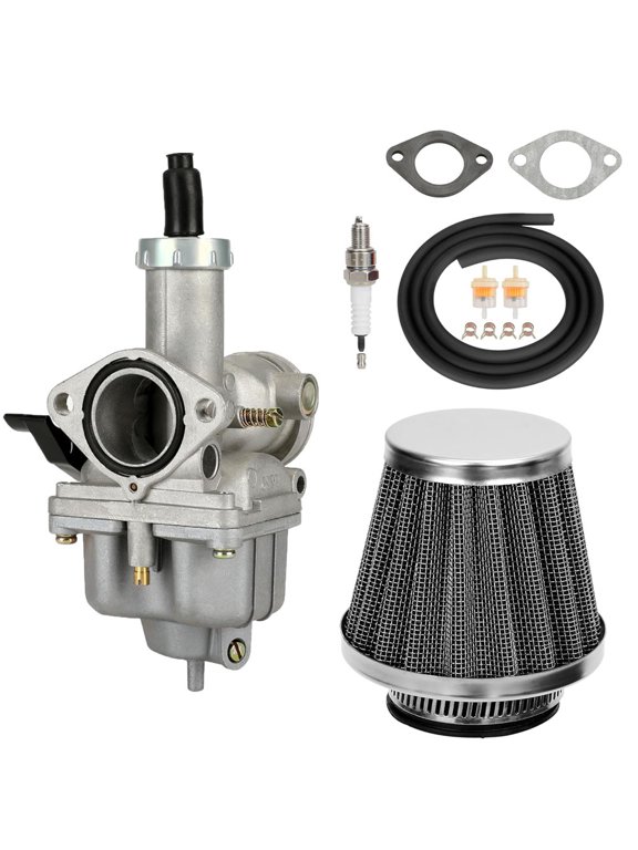 PZ26 Carburetor Carb Kit Fit for CG 125cc 150cc 250cc TRX200 TRX250 ATC185 XR100 CRF100 CB125 TaoTao Zongshen Lifan Sunl 4 Stroke Engine ATV Quad Dirt Pit Bike Go Kart Components