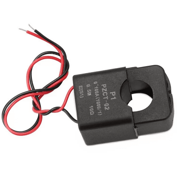 PZCT-02 Split Core Current Transformer Coil Sensor AC380V 100A Amp Energy Meter