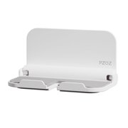 PZOZ Foldable Adhesive Wall Mount Phone Holder, Tablet Stand for 4-12 inch Devices, 1-Pack