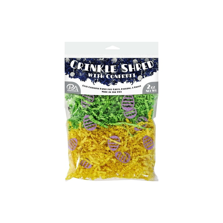 Yellow Crinkle Paper Shreds 2oz
