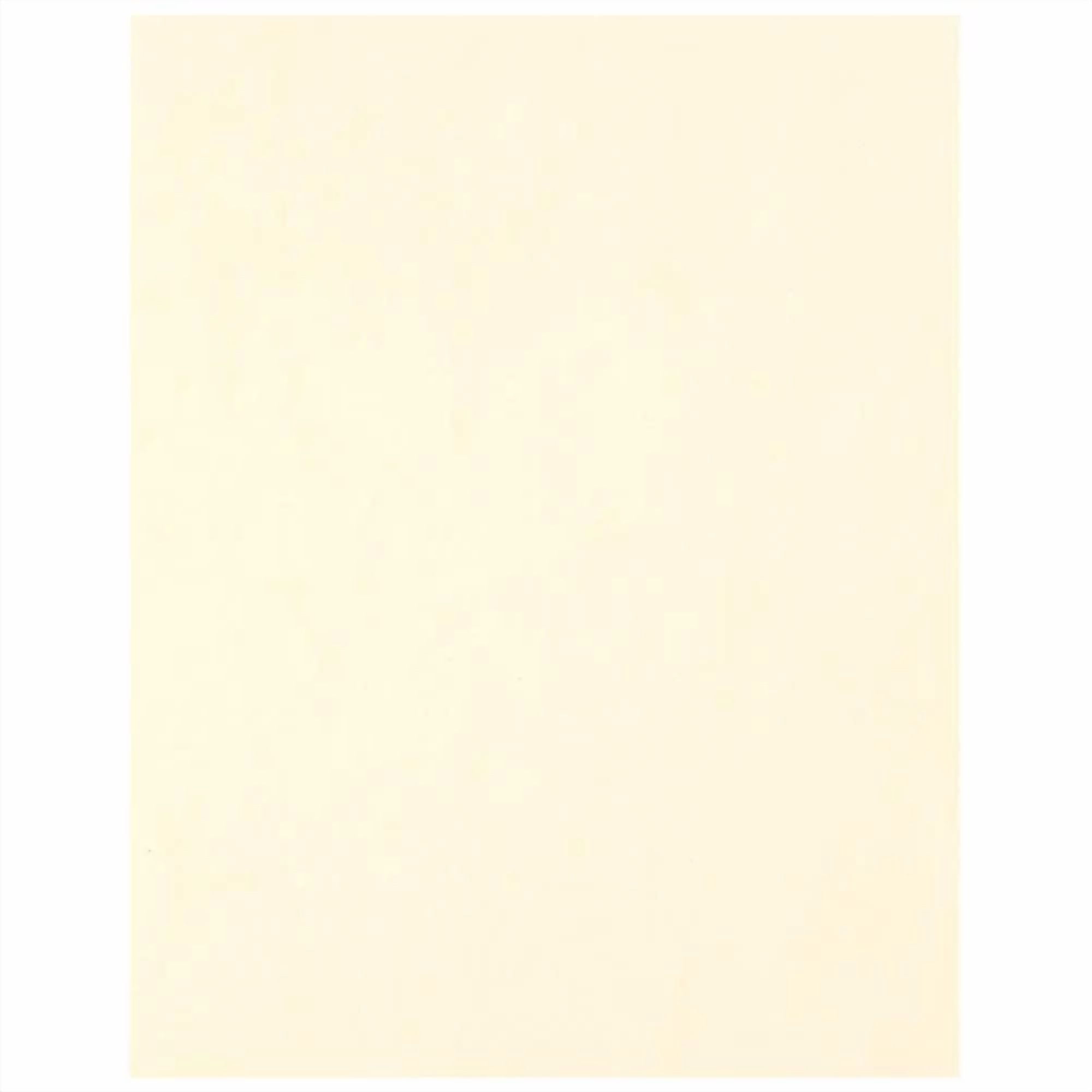 Pa Paper Accents Smooth Cardstock 8.5" X 11" French Vanilla, 74Lb Colored