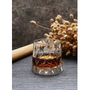 Paşabahçe 420194 Leafy Whiskey Glass, 4-pack, 300 cc