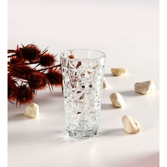 Paabahe 520245 Estrella Soft Drink Glass Set, 4 Pieces, 285 cc