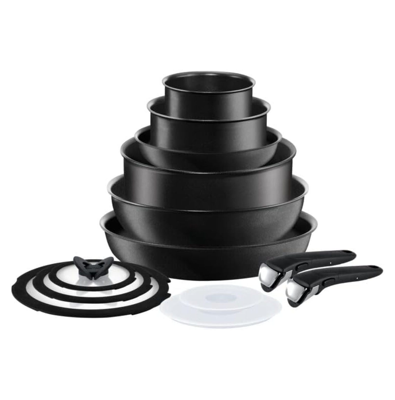 PaFagwy Ingenio Nonstick Cookware Set 14 Piece, Induction Oven Broiler