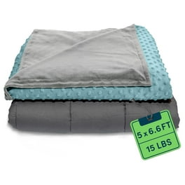 Quility Premium Weighted Blanket with Soft Cotton Cover 60 x80