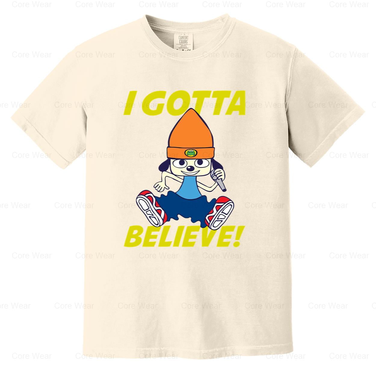 PaRappa The Rapper I Gotta Believe! Rhythm Video Game Fan Comfort Color ...