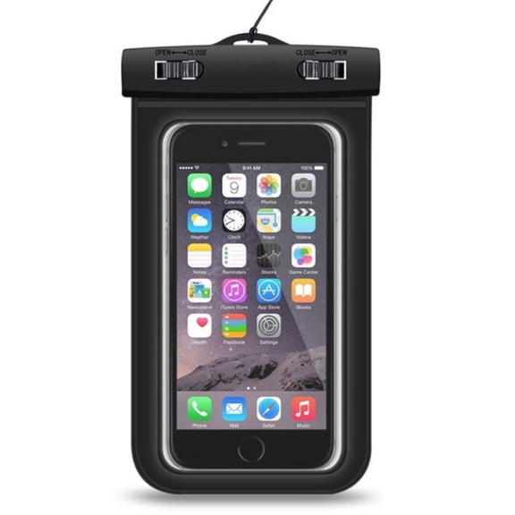 PaZinger Universal Waterproof Case for iPhone 6S,6,6S Plus,7 SE 5S, Galaxy S7, S6 Note 5 4, HTC,LG