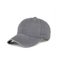 thumbnail image 1 of 1-Pack Vintage Washed Cotton Baseball Cap – Low Profile Adjustable Twill Hat for Men & Women, Unstructured Dad Hat with Classic Fit TIKA, 1 of 4