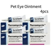 Paaisye Terramycin Eye Wipes - Gentle Antibiotic Treatment for Pets' Tear Stains,4PCS
