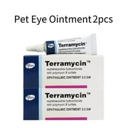 Paaisye Terramycin Eye Wipes - For Pet Comfort - Antiseptic & Moisturizing Tear Stain Aid.,2PCS