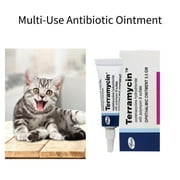 Paaisye Terramycin eye ointment for cats, dogs & horses Antibiotic Ointment Eye Wipes Tear Stain Remover