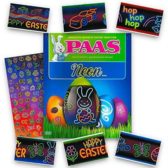 Paas Egg Decorating Kit Neon