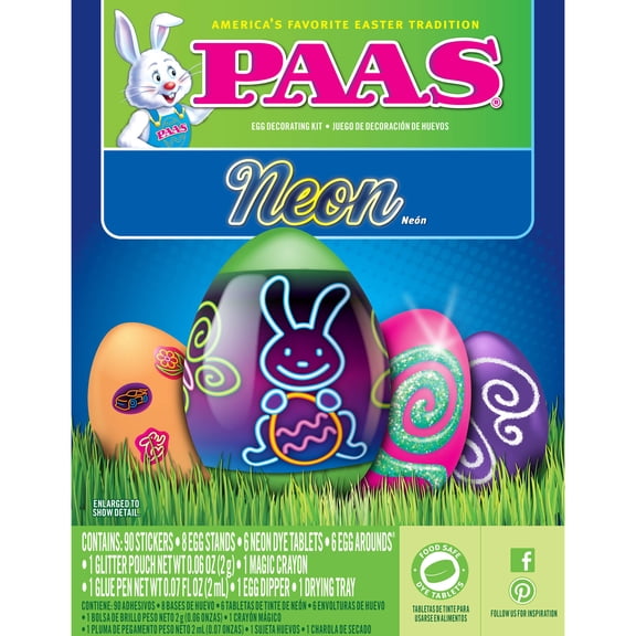 Paas Neon Easter Egg Kit