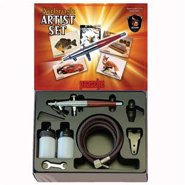 Paasche Airbrush Company Double Action Internal Mix Set .75mm & Adapter PASVL1AS Accessories