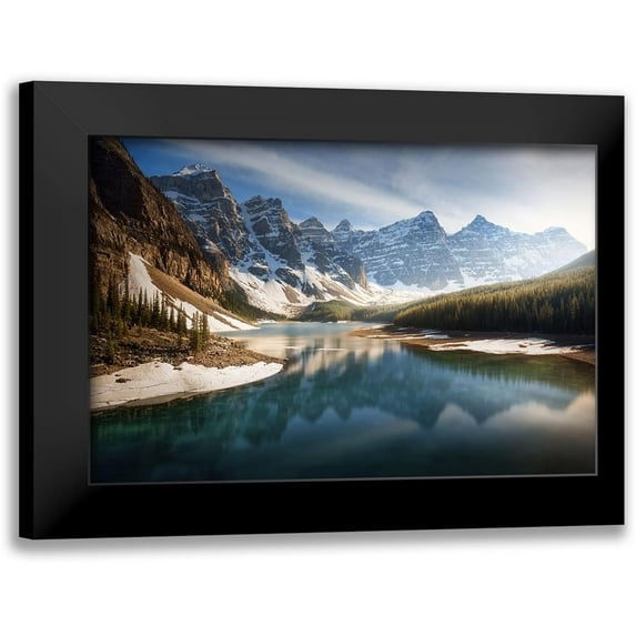 Pablo De, Juan 18x13 Black Modern Framed Museum Art Print Titled - An Old Friend.