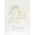 thumbnail image 1 of Pablo Picasso 47597 Taureau et Cheval- Lithograph on Paper 29 In. x 22 In. - Black- White, 1 of 1