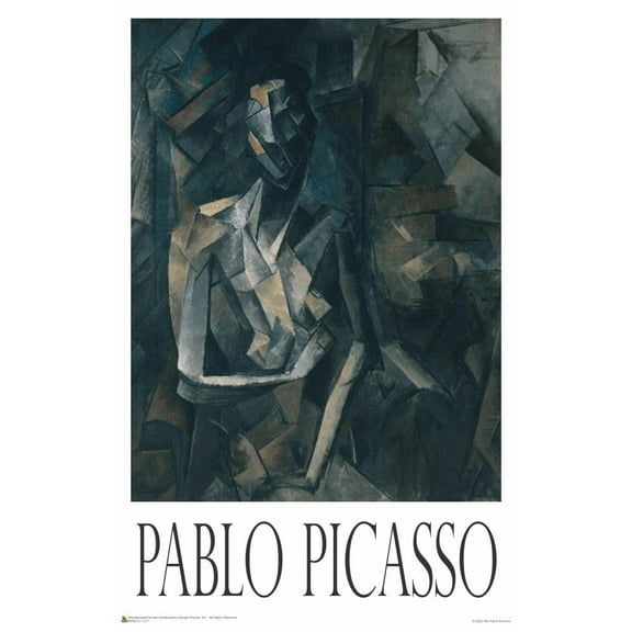 Pablo Picasso - Figure Dans un Fauteuil Poster 11" x 17"