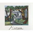thumbnail image 1 of Pablo Picasso  Le Verte Galant- Lithograph on Paper 29 In. x 22 In. - Green- Brown- Black- White, 1 of 1