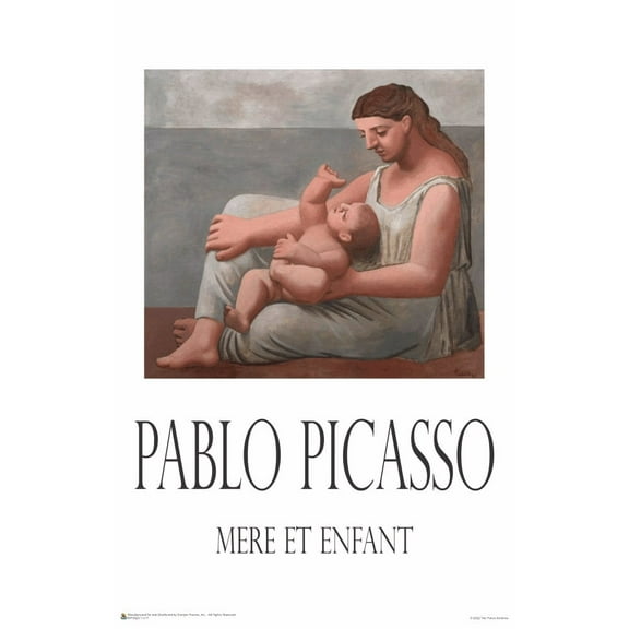 Pablo Picasso - Mere et Enfant Poster 11" x 17"