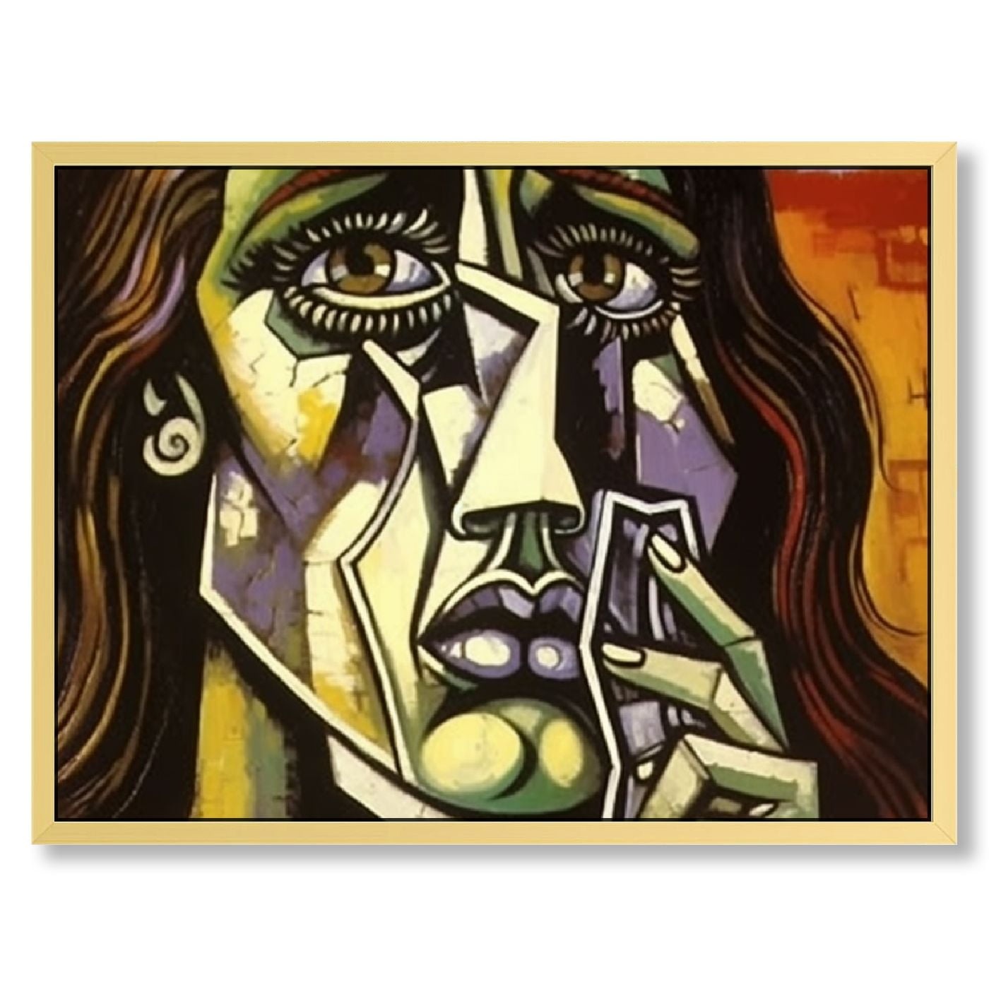 Pablo Picasso Wall Art - Weeping Woman Picasso Poster - The